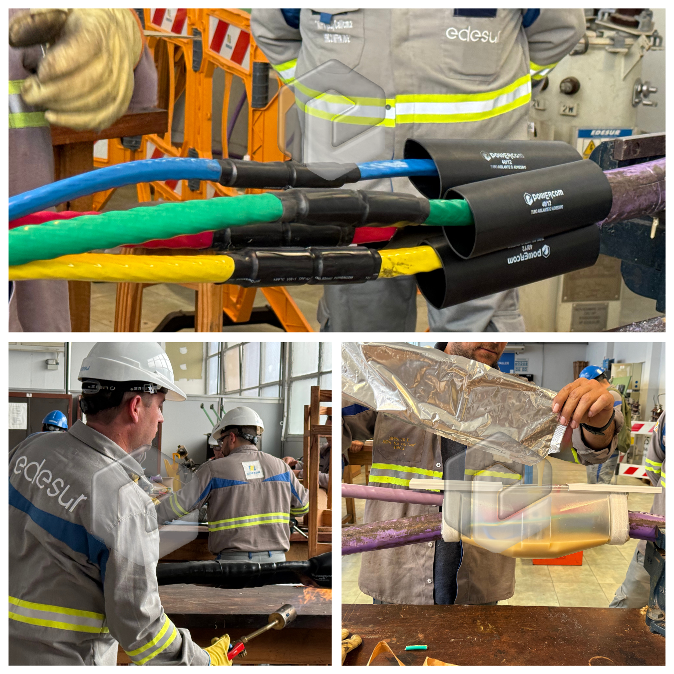 Otra jornada de capacitación técnica junto a EDESUR