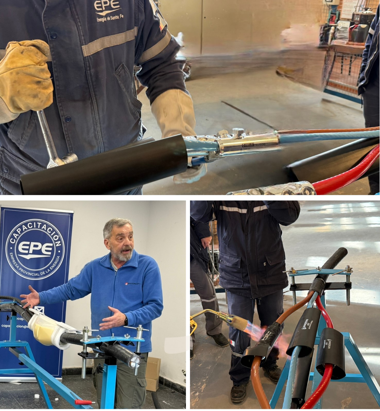 Nueva capacitación de Empalmes y Terminales BT y MT en EPE