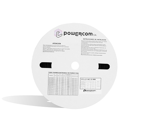 Tubos de pared fina hasta 600 volts.